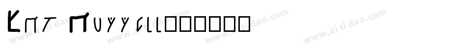 Krt Russell字体转换